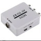 Конвертер-перехідник AV2RF адаптер AV (тюльпани) в RF (антенний) перетворювач Білий - зображення 3
