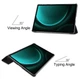 Чохол Smart Case на Samsung Galaxy Tab S9 Plus (12.4") / чохол для планшета з функцією підставки / (чорний) - зображення 6