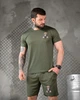Армейский мужской летний костюм Водитель шорты+футболка 2XL хаки (92571) - изображение 1