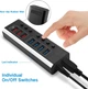 USB хаб RSHTECH RSH-A37 USB 3.0 7 портів з блоком живлення hub концентратор - зображення 2
