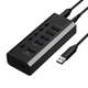 USB хаб RSHTECH RSH-A35 USB 3.0 5 портів з блоком живлення hub концентратор - зображення 11