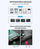 Док станція GODO GDPD07T-U для HDD SSD 2.5" 3.5" SATA III USB3.0 + 2 x USB з функцією клонування - зображення 10