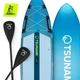 Надувная SUP доска PRO T15 TSUNAMI P-5905973405638 с веслом 350 см - изображение 3