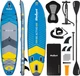 Надувна SUP дошка (Сапборд) Rebel Active RBA-4507 335 синьо-сіра - изображение 1