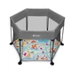 Манеж Lionelo ROEL GREY MULTICOLOR - изображение 1