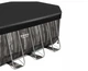 Басейн каркасний овальний Bestway Power, 732 х 366 х 122 см, з фільтруючим насосом, темно-коричневий - изображение 5