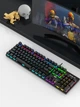 Клавіатура Aula Mechanical S2022 Black keycaps, blue switch (6948391202235) - зображення 7