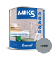 Эмаль алкидная глянцевая MIKS Color (Серая) 12 кг - изображение 1