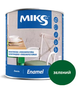 Эмаль алкидная глянцевая MIKS Color (Зеленая) 0,8 кг - изображение 1