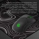 Игровая поверхность GamePro MP145AB 440x350 мм Черный с белым (MP145AB) - изображение 6