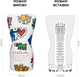 Мастурбатор Tenga Keith Haring Soft Case Cup М'яка подушечка (ROZ6501103884) - зображення 2