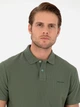 Поло довге чоловіче Pierre Cardin G021SZ011-000-2047332(haki) XL Хакі (8683857790694) - зображення 4