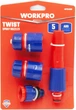 Набір для поливу Workpro 1/2"–3/4" 5 предметів (WP334006) - зображення 5