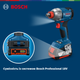 Аккумуляторный бесщеточный ударный гайковерт Bosch GDX 18V-285+ (L-BOXX + 2х аккумуляторы 18V 4,0Ah + Зарядное устройство) (06019N2102) - изображение 4