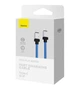 Кабель Type-C to Lightning для Iphone CoolPlay (1м) для зарядки и передачи данных Blue, Baseus (CAKW000003) - изображение 6