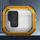 Футляр противоударный Locking Button для наушников Airpods 4 Yellow - изображение 2