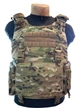 Модернизированная плитоноска Warrior Assault Systems QRC size L мультикам с удлиненной липучкой для фиксации плит - изображение 1