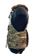 Модернизированная плитоноска Warrior Assault Systems QRC size L мультикам с удлиненной липучкой для фиксации плит - изображение 5