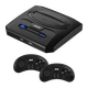 Консоль 2E 16bit Sega Mega Drive Wireless Сontrollers + 2 Беспроводных Геймпада Black + 913 Встроенных Игр - изображение 1
