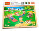 Zestaw drewnianych puzzli Viga na podkładce Cztery pory roku - Wiosna 51269 (6934510512699) - obraz 3