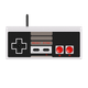 Геймпад Дротовий RMC Wii Classic Controller NES Style Grey 1m - зображення 1
