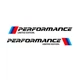 Наклейки на BMW M Performance Бмв Перфоменс Виниловые размер 50х5.8см 2 шт - изображение 4