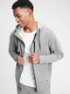 Толстовка на молнии мужская GAP 360188071 2XL Серая (1159834721) - изображение 1