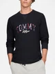 Пижамный лонгслив мужской хлопковый Tommy Hilfiger 45984041 XL Синий (1159837482) - изображение 1