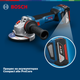 Аккумуляторная бесщеточная угловая шлифмашина Bosch GWS 18V-11 S solo (06019N4000) - изображение 6