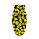 Курточка для собак WAUDOG Clothes малюнок Смайли на чорному M47 В 69-73 см С 41-45 см Yellow (409-0181) - зображення 2