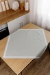 Скатерть с кружевом ПРОВАНС Вензель верде, 85х85см 016277 - изображение 7