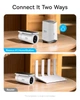 Уличная камера видеонаблюдения Baseus S1 2K, 145°, Wi-Fi, Solar, ИК+LED, 8ГБ, IP67, 10400мАч - изображение 4