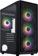 Корпус 1stPlayer FD3-M-BK-4F7 Black - изображение 2