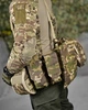 Разгрузочный пояс RPS Attack Мультикам Cordura 500D с подсумками MOLLE тактический армейский - изображение 4