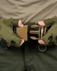 Тактический разгрузочный пояс YAKEDA Desert Multicam с подсумками MOLLE для АК и пистолетных магазинов - изображение 8