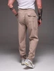 Брюки R.A. бежевые льняные прямая штанина Big Size 2396-7XL - изображение 4