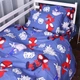 Комплект постельного белья MirSon King Size 220х240 см Kids Time 17-0789 Spider-Man 2 Бязь (2200011397146) - изображение 1