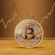 Сувенирная монета Биткоин(Bitcoin) BTC, на подарок в капсуле - изображение 2