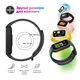 Силиконовый ремешок для фитнес браслетов Xiaomi Smart Band 9 Active Redmi Smart Band 3, Silicone, Black, с удобной застёжкой, на фитнес трекер и смарт часы, ArmorStandart (ARM85579) - изображение 5