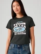 Футболка хлопковая женская Levi`s The Perfect Tee 17369-3023 XS Темно-серая (5401187065984) - изображение 1