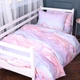 Комплект постельного белья MirSon Полуторный 143х210 см Kids Time 17-0790 Единорог на радуге Бязь (2200011396293) - изображение 4