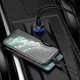 Автомобільний зарядний пристрій Baseus Particular Digital Display QC4.0+PD3.0 PPS 65W 5А (USB+Type-C) Dark Gray - зображення 7