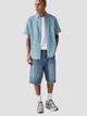 Шорты джинсовые длинные мужские Levi`s 478 Baggy Shorts 001JM-0005 33-12 Синие (5401187061900) - изображение 5