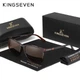 Мужские поляризационные солнцезащитные очки KINGSEVEN 7365 Brown - изображение 1