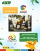 Пластилін ZiBi Dino 8 кольорів 128 г (ZB.6277) - зображення 3