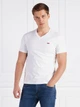 Футболка хлопковая длинная мужская Levi`s Original Hm Vneck White 85641-0000 XL Белая (5400816655626) - изображение 1