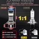 Мини LED лампа Линза светодиодная Правильный пучок света с обманкой Drivereyes H7 1шт - изображение 6