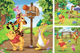 Puzzle Ravensburger Disney Winnie the Pooh Dzień Sportu 3x49 szt (10105187) (4005556051878) - obraz 2