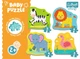 Пазлы Trefl Baby Classic Животные на сафари 3+4+5+6 элементов (5900511360738) - изображение 2