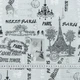 Декоративная ткань лонета Париж фон серый (153г/м.кв280см пог.м) 171306 - изображение 3
